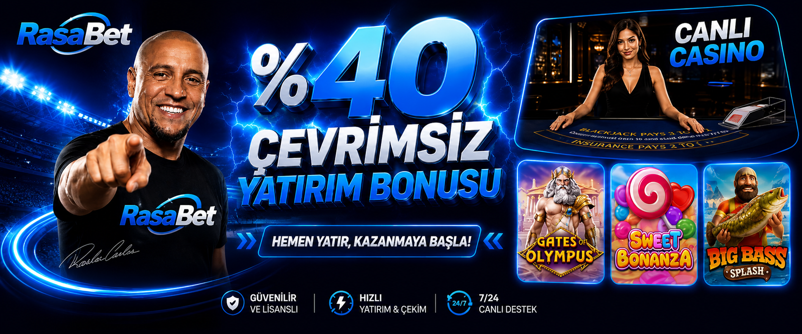 %40 Çevrimsiz Yatırım Bonusu